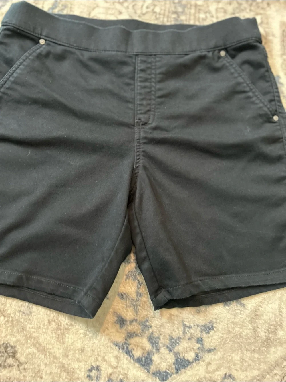 Intro ❤️ love the Fit  Black Casual Stretch Shorts